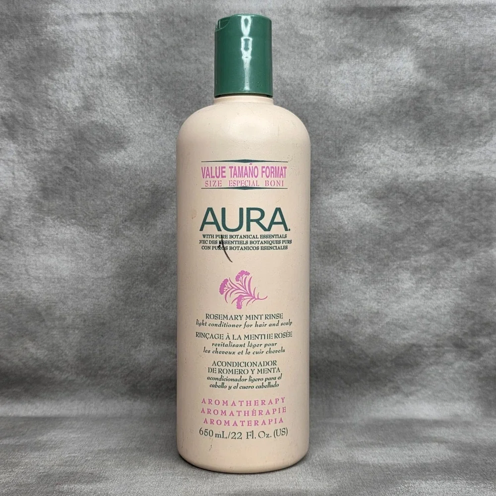 Aura Aromatherapy Rosemary Mint Rinse Light Conditioner Value Size 22oz‎